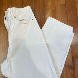 Universal Thread High-rise 90's Vintage Straight jeans in Off White size 16